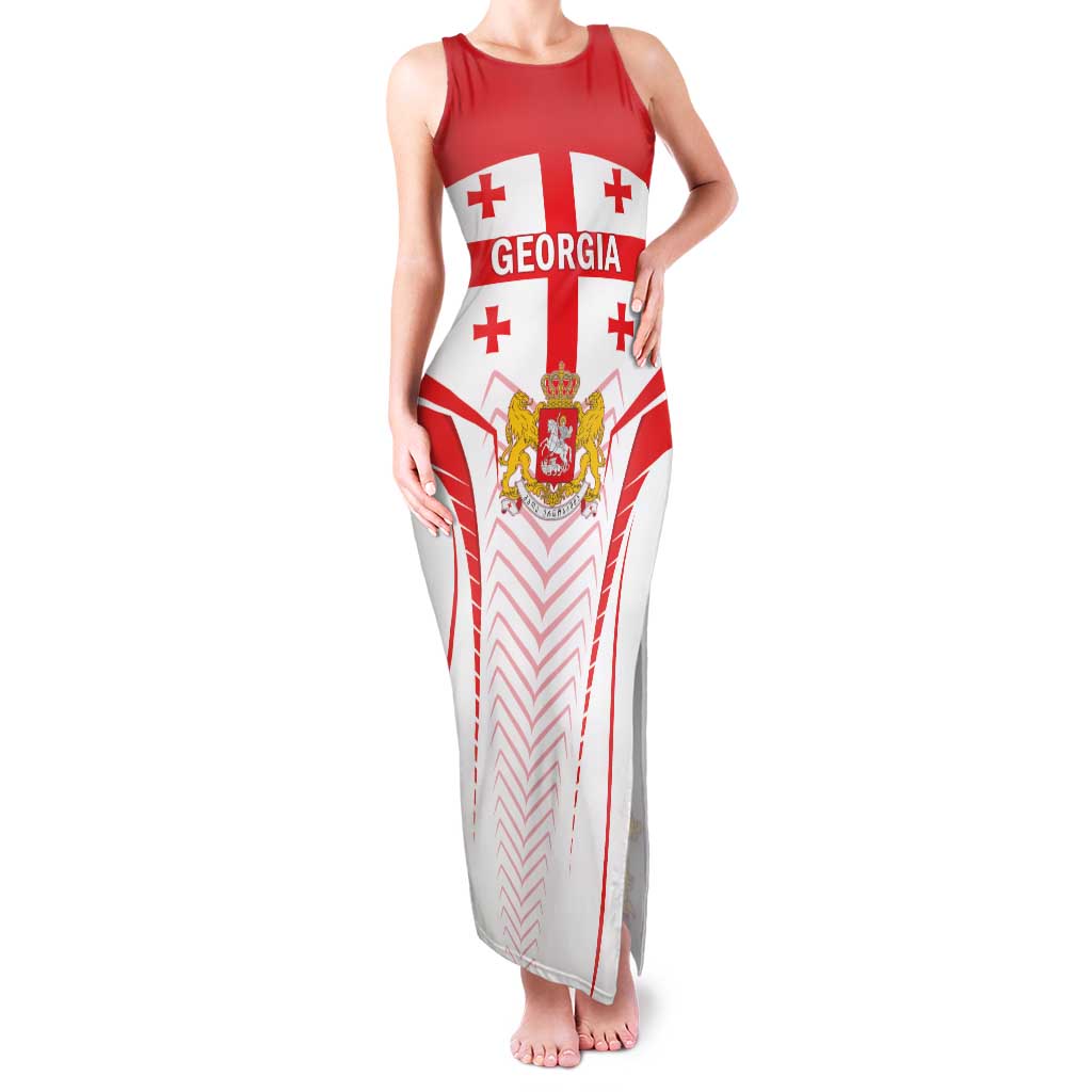 Custom Georgia Football Family Matching Tank Maxi Dress and Hawaiian Shirt Come On Georgian