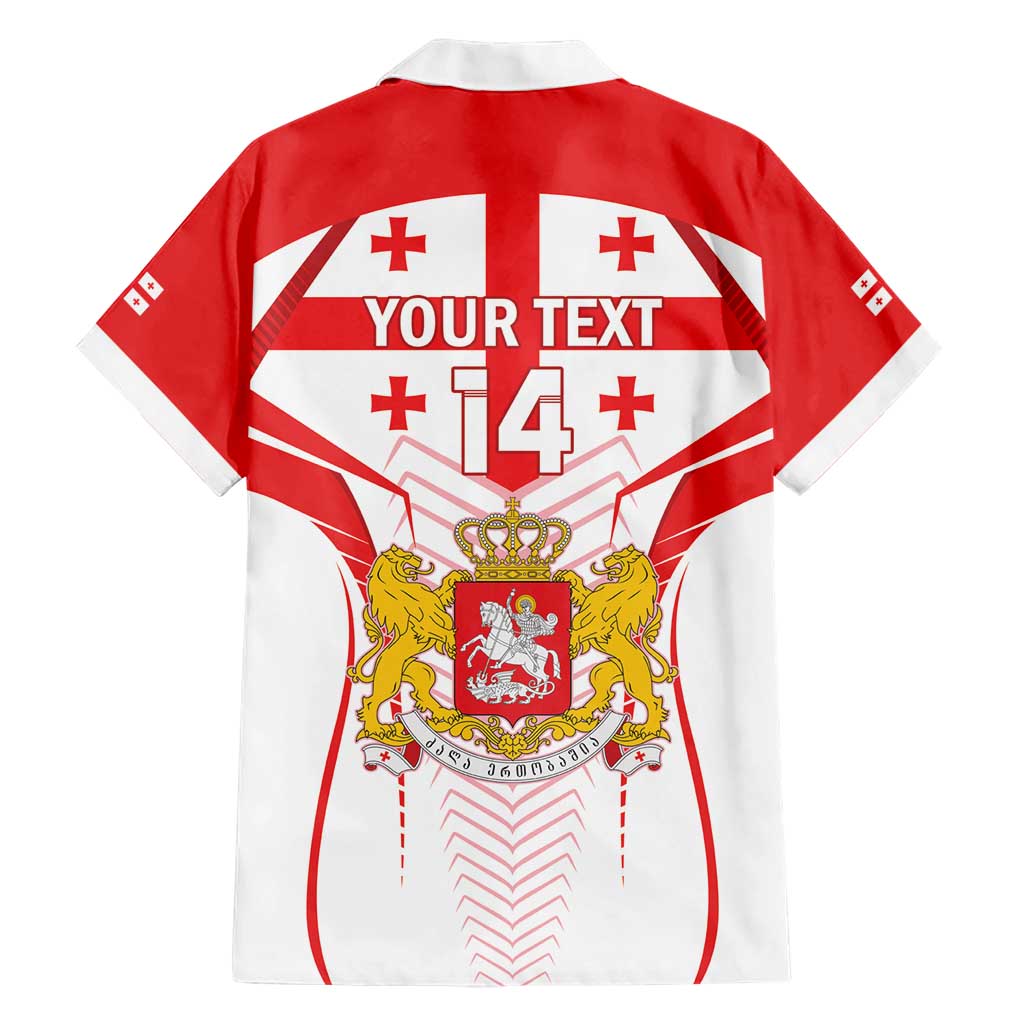 Custom Georgia Football Hawaiian Shirt Come On Georgian