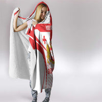 Custom Georgia Football Hooded Blanket Come On Georgian
