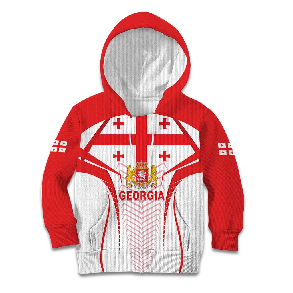 Custom Georgia Football Kid Hoodie Come On Georgian