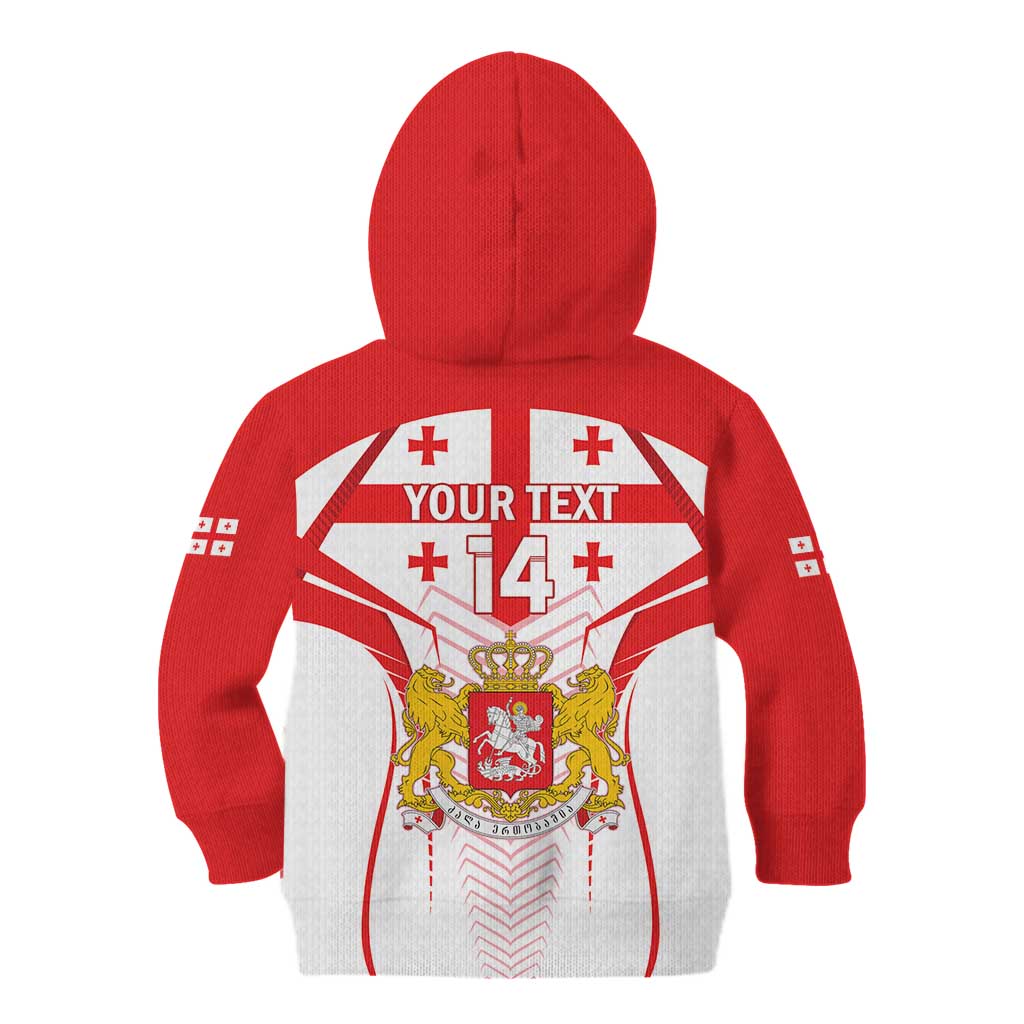 Custom Georgia Football Kid Hoodie Come On Georgian
