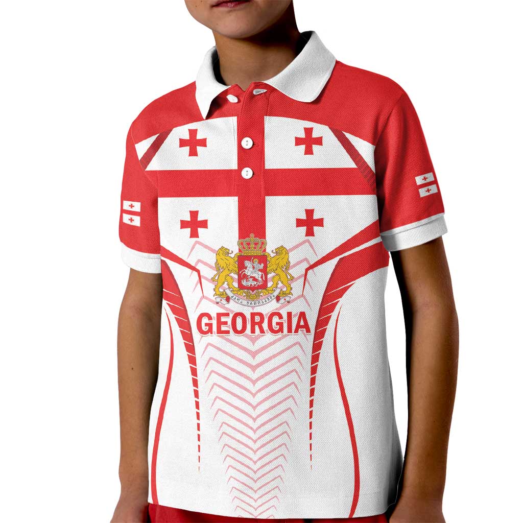 Custom Georgia Football Kid Polo Shirt Come On Georgian