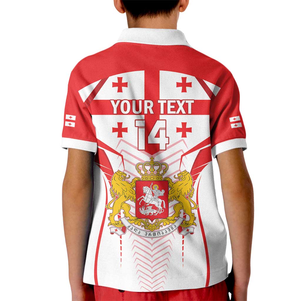 Custom Georgia Football Kid Polo Shirt Come On Georgian