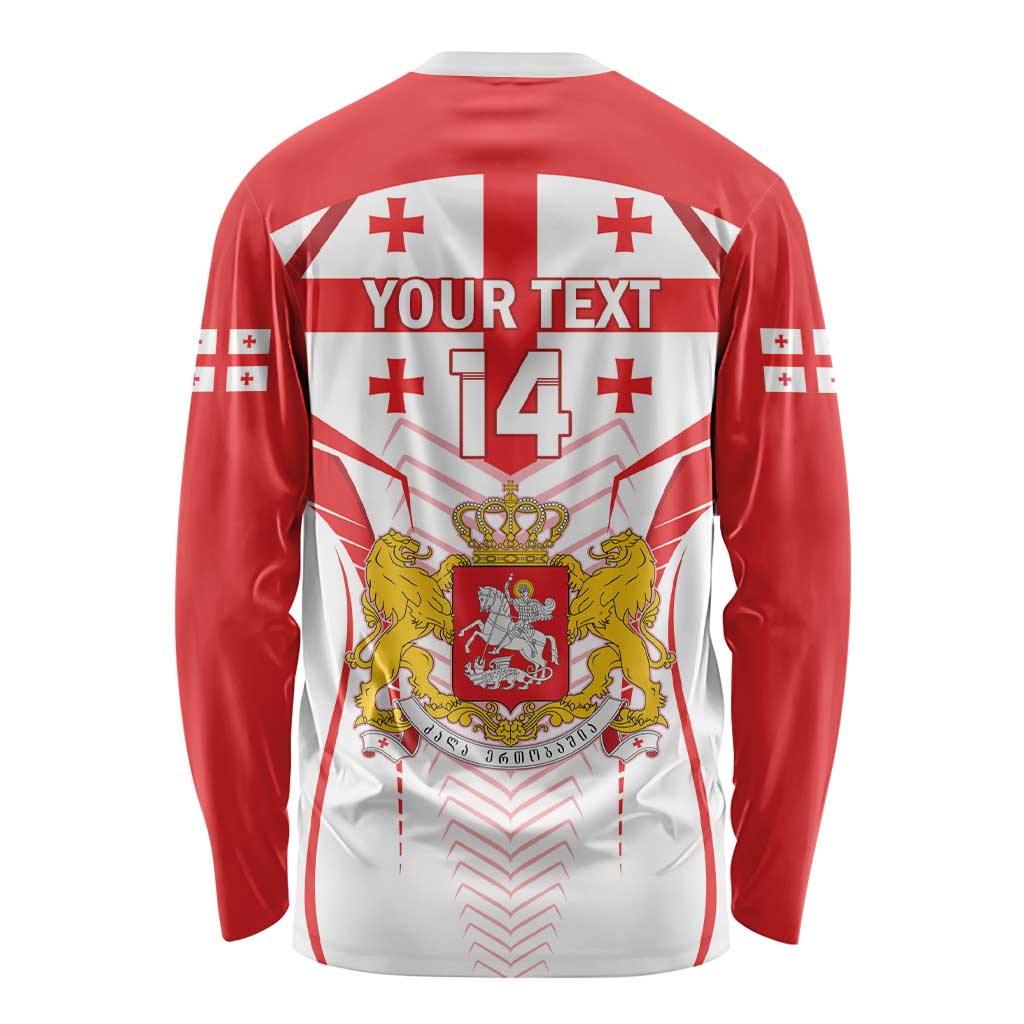 Custom Georgia Football Long Sleeve Shirt Come On Georgian