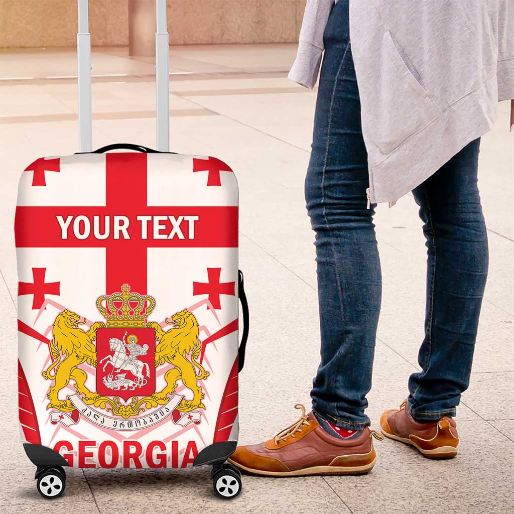 Custom Georgia Football Luggage Cover Come On Georgian