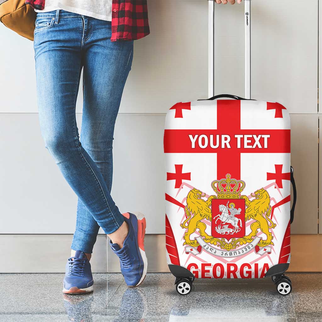 Custom Georgia Football Luggage Cover Come On Georgian