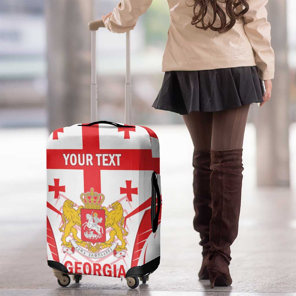 Custom Georgia Football Luggage Cover Come On Georgian