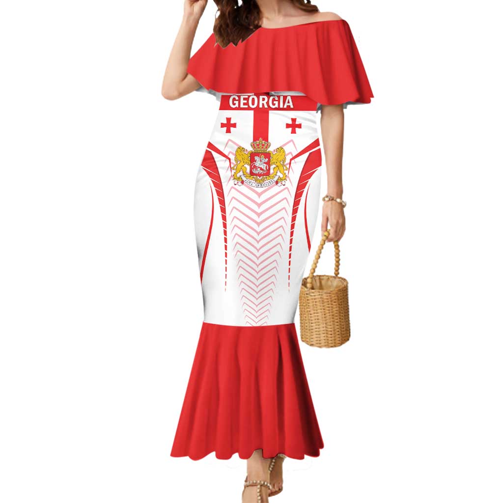 Custom Georgia Football Mermaid Dress Come On Georgian