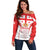 Custom Georgia Football Off Shoulder Sweater Come On Georgian