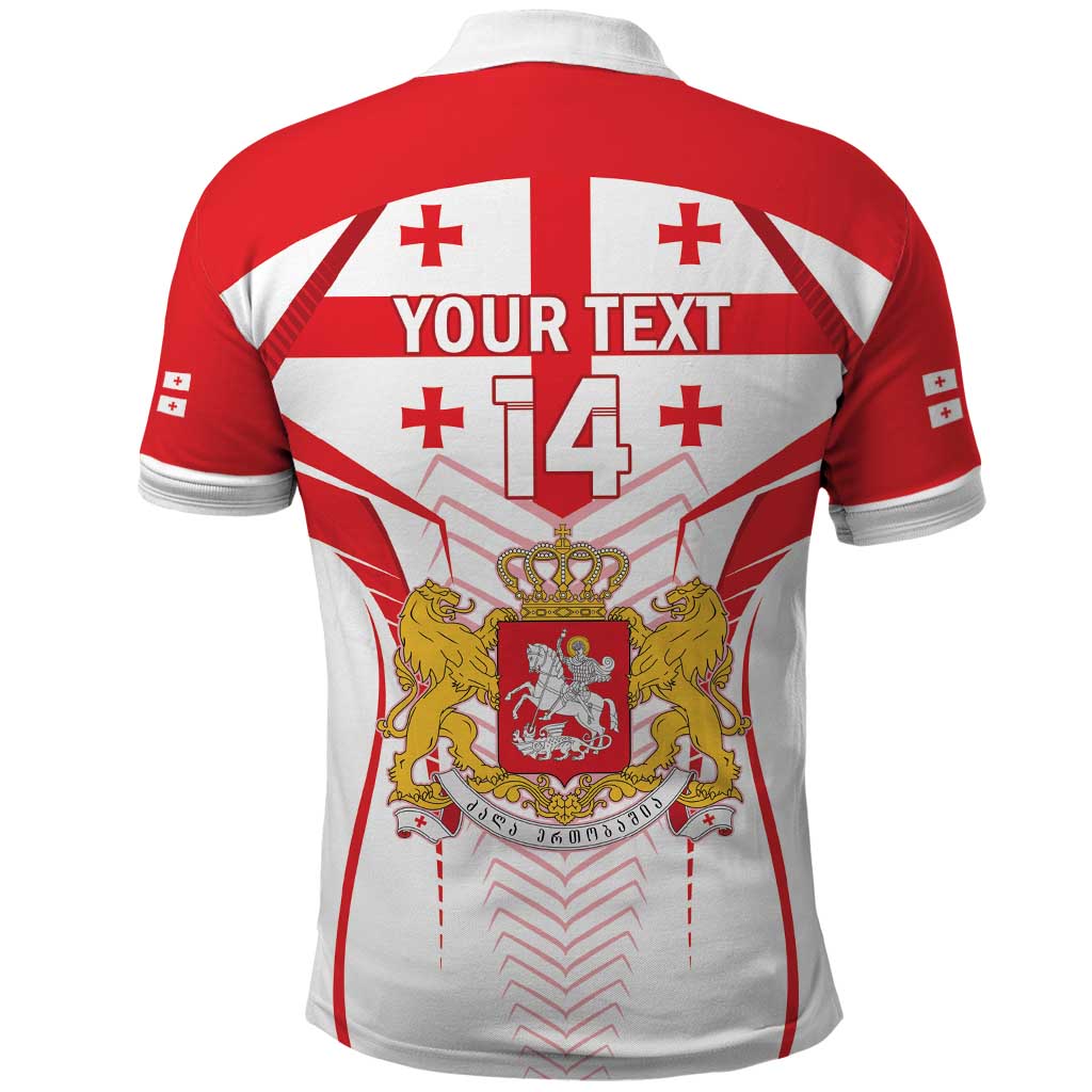 Custom Georgia Football Polo Shirt Come On Georgian
