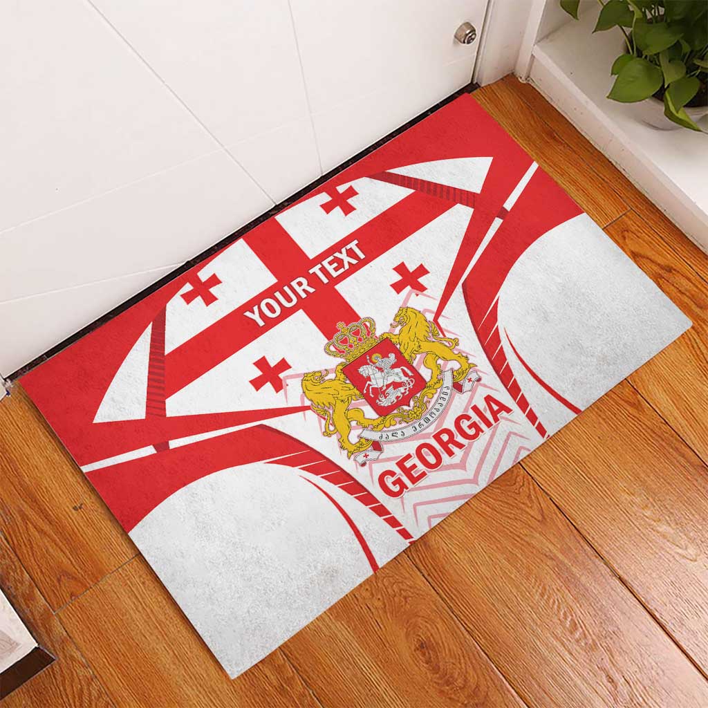 Custom Georgia Football Rubber Doormat Come On Georgian