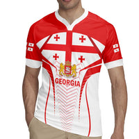 Custom Georgia Football Rugby Jersey Come On Georgian