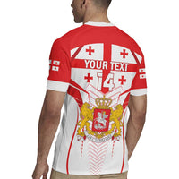 Custom Georgia Football Rugby Jersey Come On Georgian