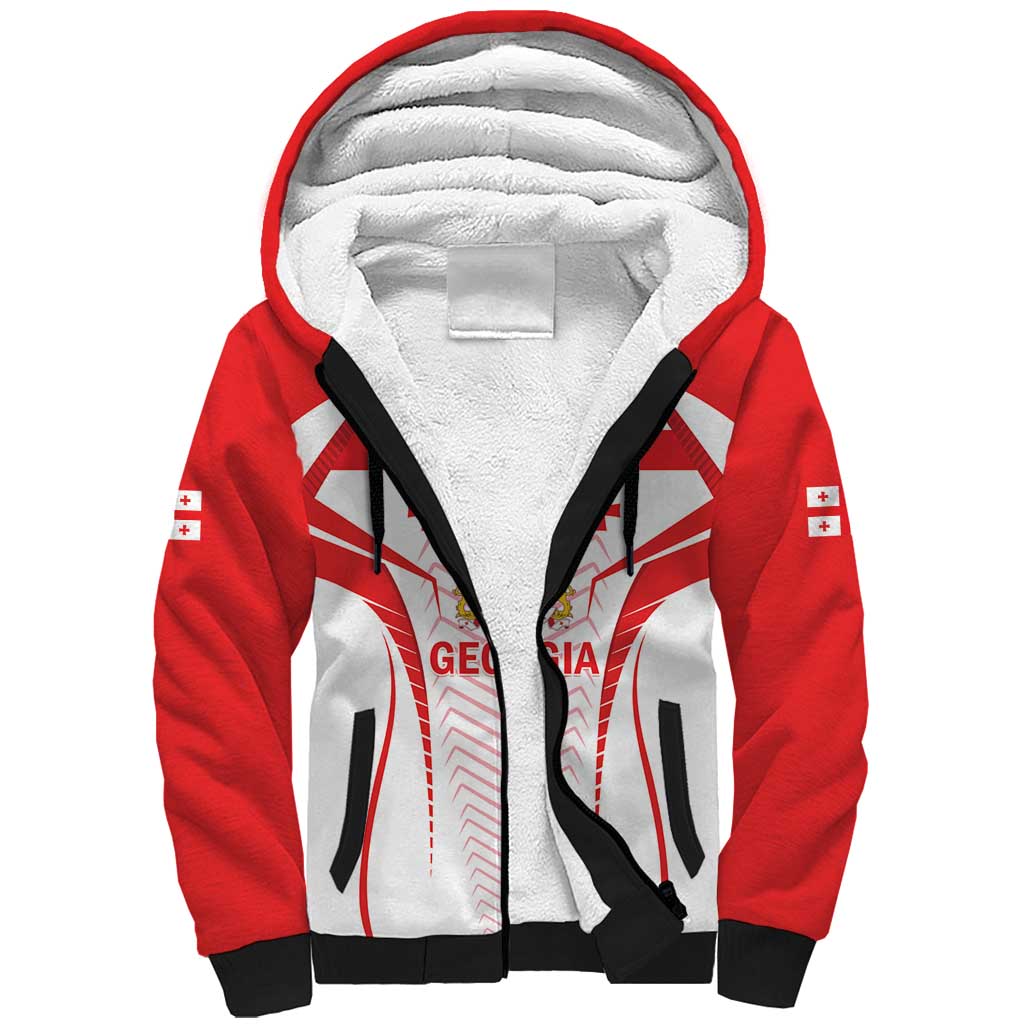 Custom Georgia Football Sherpa Hoodie Come On Georgian