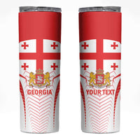 Custom Georgia Football Skinny Tumbler Come On Georgian