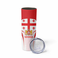 Custom Georgia Football Skinny Tumbler Come On Georgian