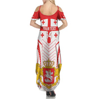 Custom Georgia Football Summer Maxi Dress Come On Georgian