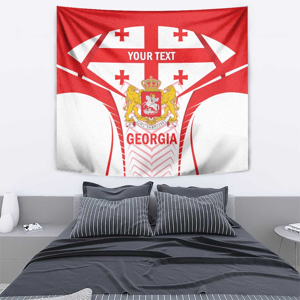 Custom Georgia Football Tapestry Come On Georgian