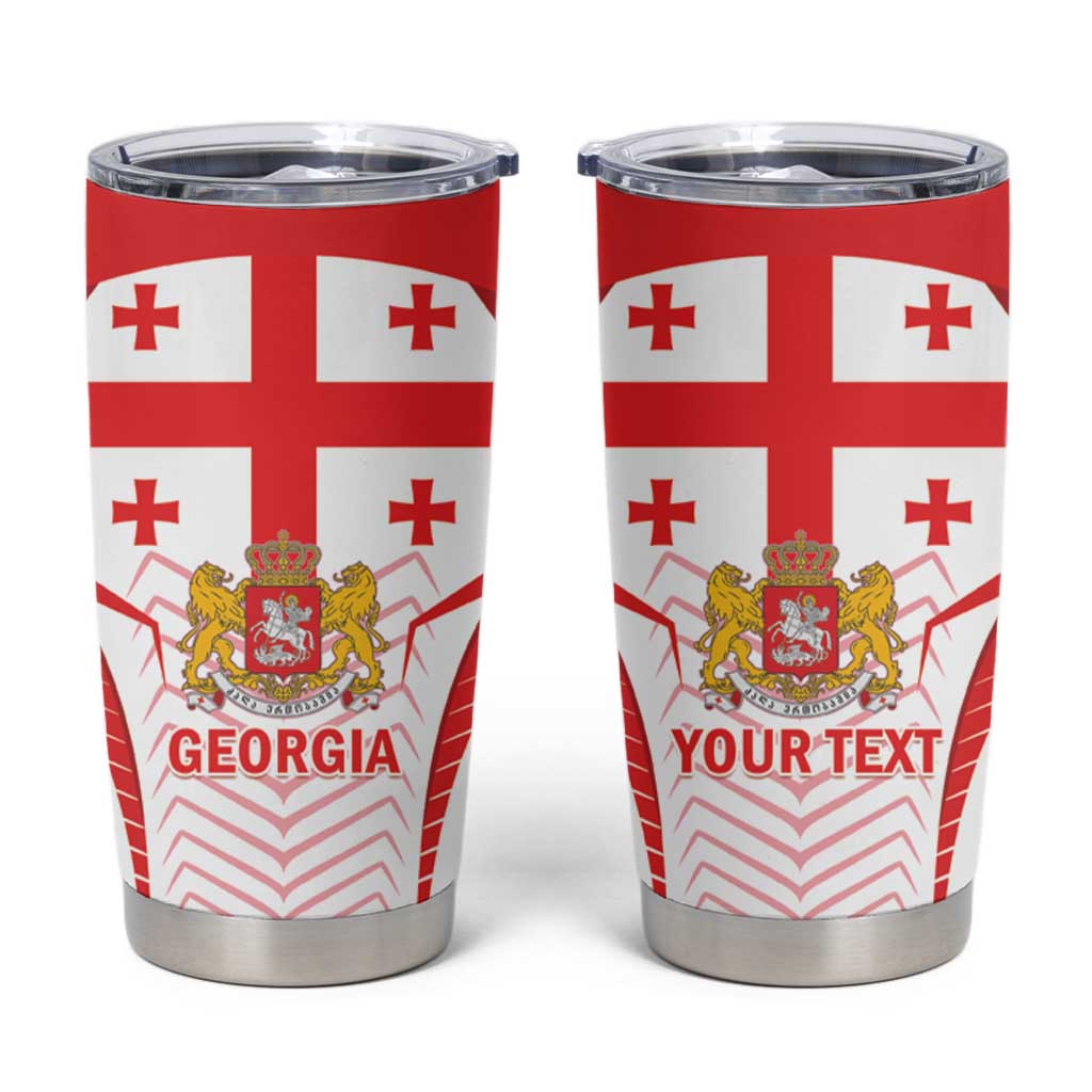 Custom Georgia Football Tumbler Cup Come On Georgian