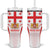 Custom Georgia Football Tumbler With Handle Come On Georgian
