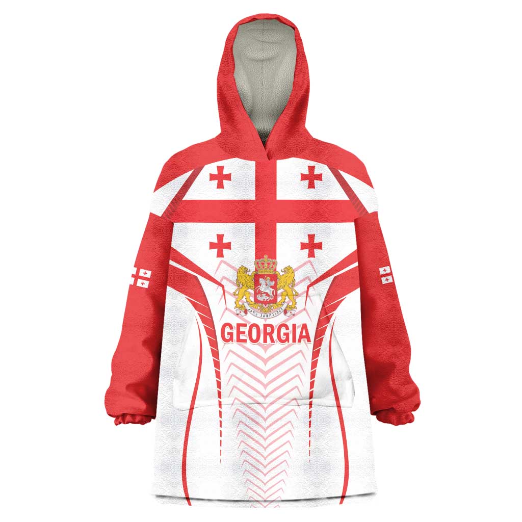 Custom Georgia Football Wearable Blanket Hoodie Come On Georgian