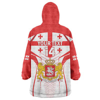 Custom Georgia Football Wearable Blanket Hoodie Come On Georgian