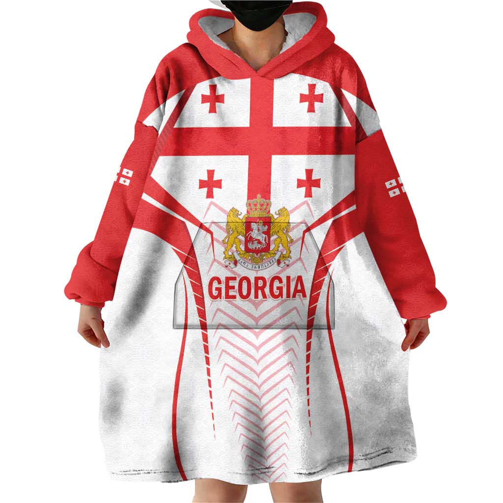 Custom Georgia Football Wearable Blanket Hoodie Come On Georgian