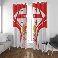 Custom Georgia Football Window Curtain Come On Georgian
