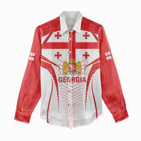 Custom Georgia Football Women Casual Shirt Come On Georgian