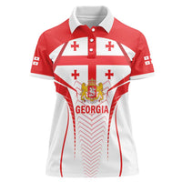 Custom Georgia Football Women Polo Shirt Come On Georgian