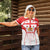 Custom Georgia Football Women Polo Shirt Come On Georgian