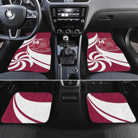 Custom Georgia Rugby Car Mats Go Borjgalosnebi