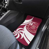 Custom Georgia Rugby Car Mats Go Borjgalosnebi