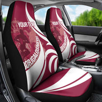 Custom Georgia Rugby Car Seat Cover Go Borjgalosnebi