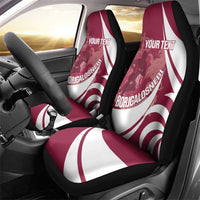 Custom Georgia Rugby Car Seat Cover Go Borjgalosnebi