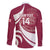 Custom Georgia Rugby Family Matching Long Sleeve Bodycon Dress and Hawaiian Shirt Go Borjgalosnebi