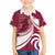 Custom Georgia Rugby Family Matching Short Sleeve Bodycon Dress and Hawaiian Shirt Go Borjgalosnebi