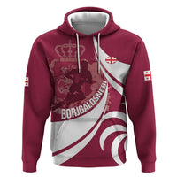 Custom Georgia Rugby Hoodie Go Borjgalosnebi