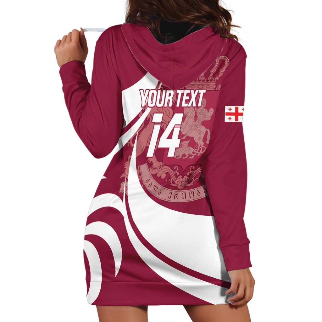 Custom Georgia Rugby Hoodie Dress Go Borjgalosnebi