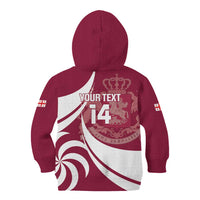 Custom Georgia Rugby Kid Hoodie Go Borjgalosnebi