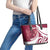 Custom Georgia Rugby Leather Tote Bag Go Borjgalosnebi