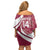 Custom Georgia Rugby Off Shoulder Short Dress Go Borjgalosnebi