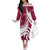 Custom Georgia Rugby Off The Shoulder Long Sleeve Dress Go Borjgalosnebi