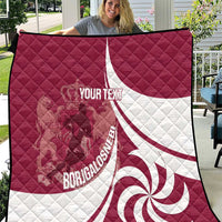 Custom Georgia Rugby Quilt Go Borjgalosnebi