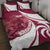Custom Georgia Rugby Quilt Bed Set Go Borjgalosnebi