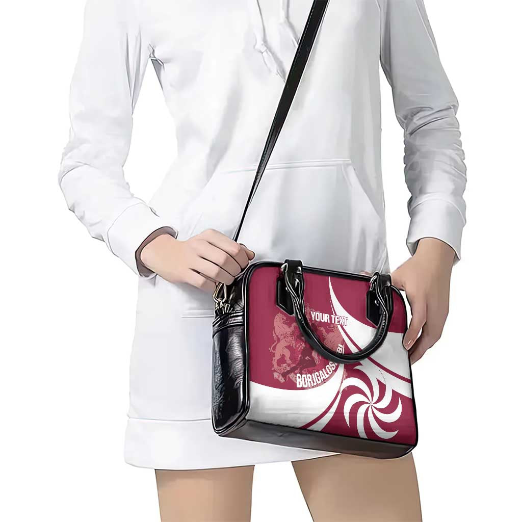 Custom Georgia Rugby Shoulder Handbag Go Borjgalosnebi