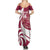Custom Georgia Rugby Summer Maxi Dress Go Borjgalosnebi