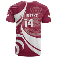 Custom Georgia Rugby T Shirt Go Borjgalosnebi