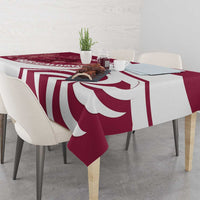 Custom Georgia Rugby Tablecloth Go Borjgalosnebi
