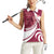 Custom Georgia Rugby Women Sleeveless Polo Shirt Go Borjgalosnebi